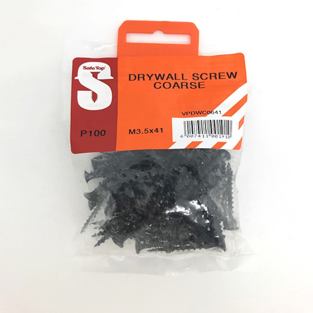 Value Pack Drywall Screws Course M3.5 X 41mm Quantity:100