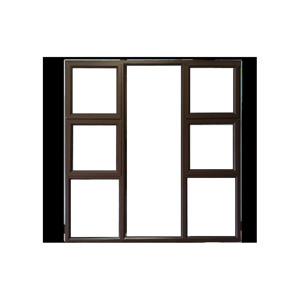 Window Frame Aluminium P4tt1818 Bronze