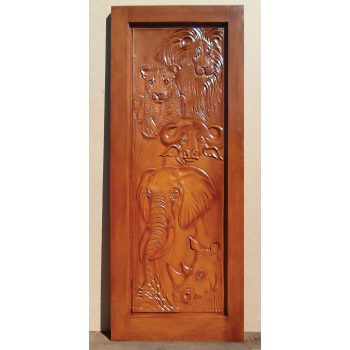 Door Wood Rustic Gold Std